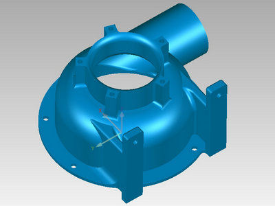 鼓風(fēng)機(jī)外殼3d檢測(cè)